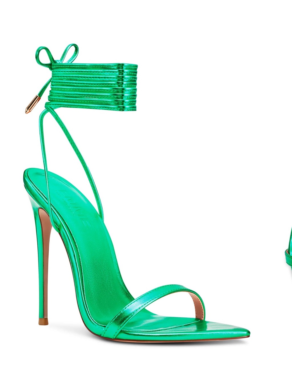 FEMME LA the London lace up in venom